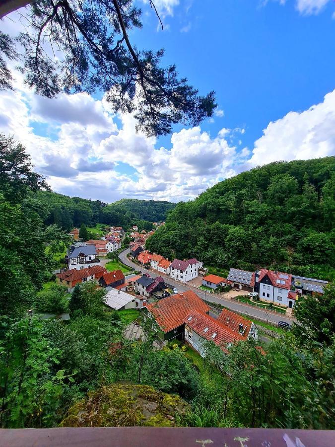 Pension Schul Inn Ruhla Bagian luar foto